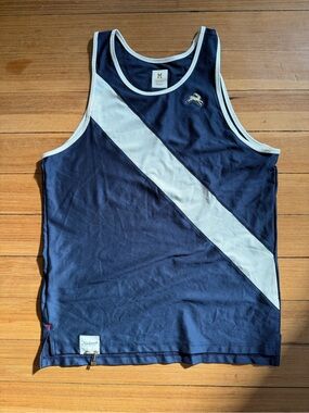 Tracksmith Van Cortland Singlet - Navy - Men’s M